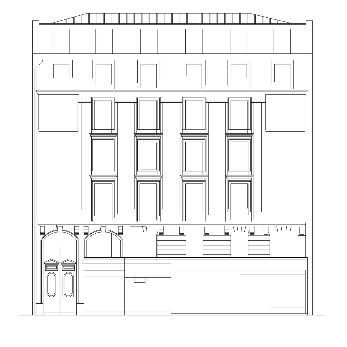 Calque structure du DXF